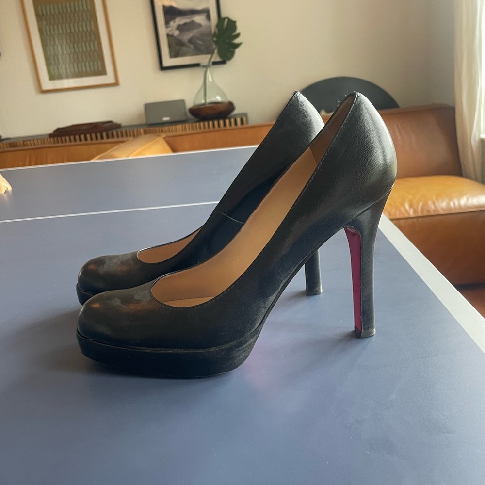 Christian Louboutin Bruges 120 Kid | Cuoio Heel